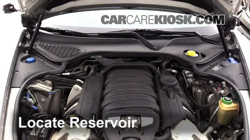 2010 Porsche Panamera 4S 4.8L V8 Windshield Washer Fluid